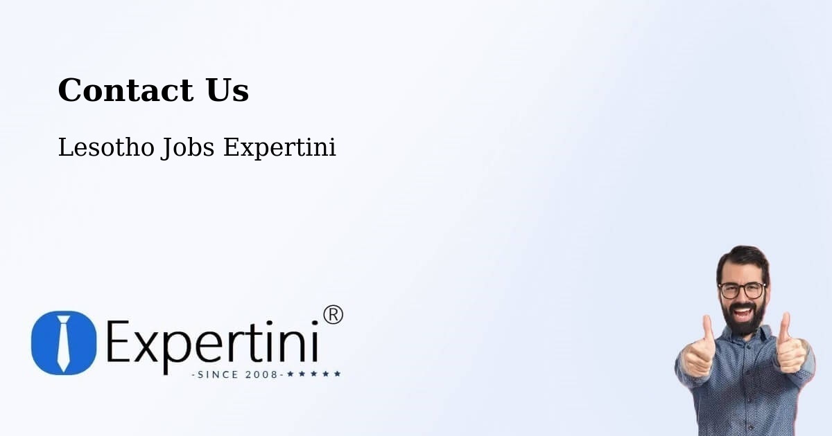Contact Expertini – Quthing - Lesotho Jobs Expertini