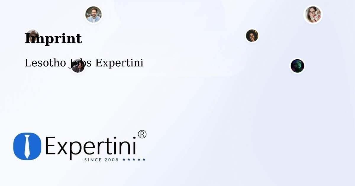 Imprint – Quthing - Lesotho Jobs Expertini