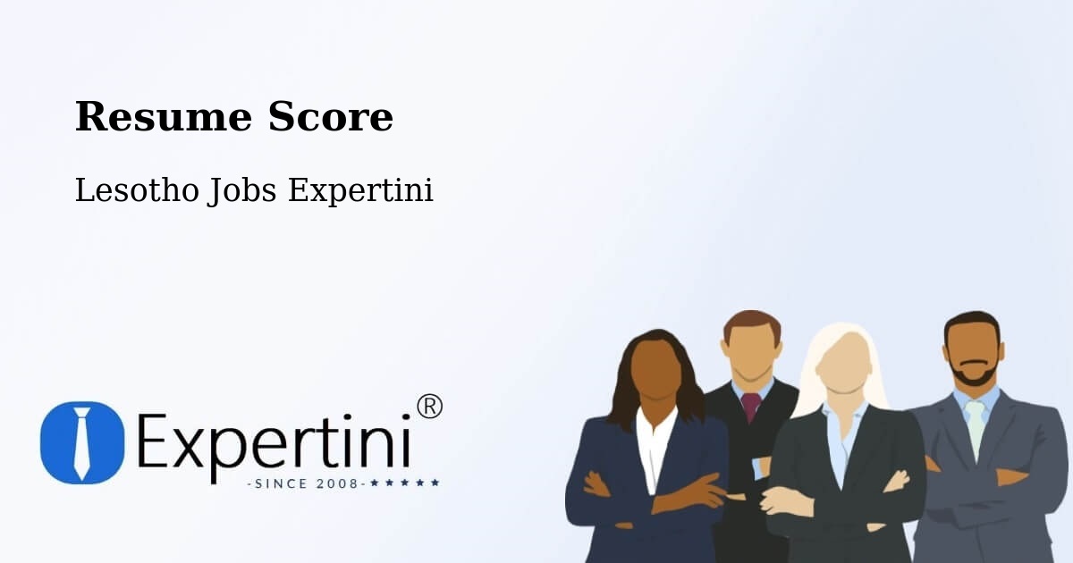 Resume Score & Job Description Match Tool – Quthing - Lesotho Jobs Expertini