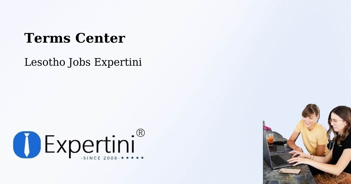 Terms of Service – Quthing - Lesotho Jobs Expertini